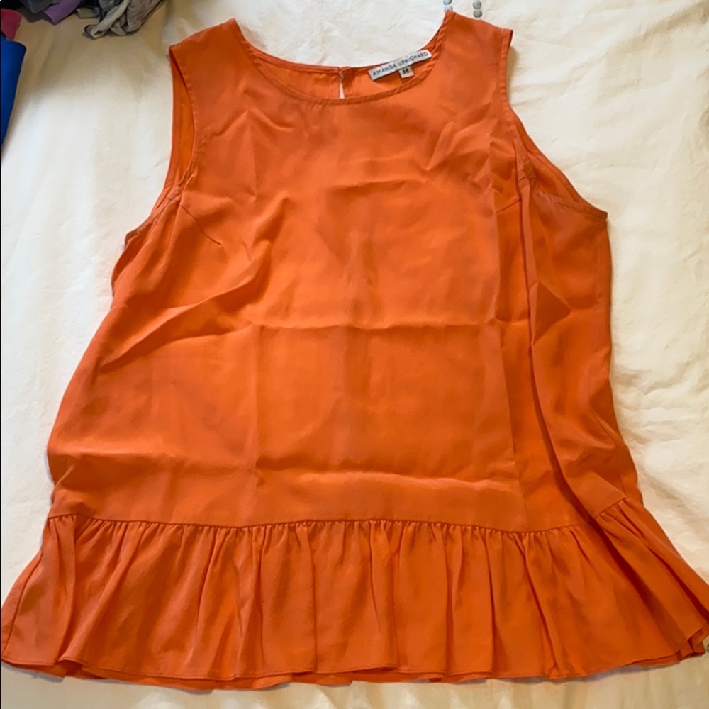 Amanda Uprichard Silk Blouse